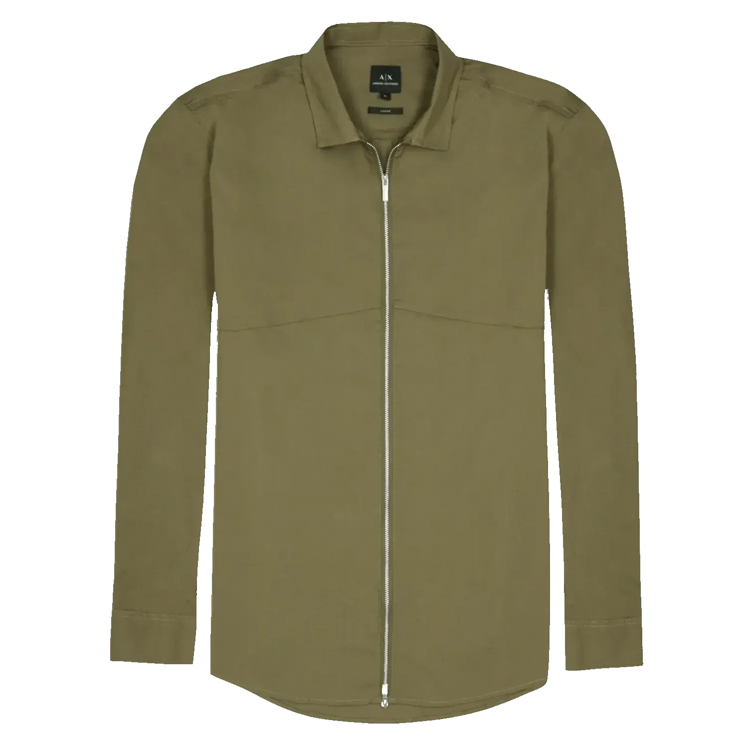 Armani Exchange Zip Through Overshirt sold by Coes