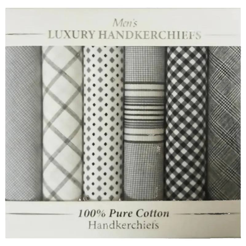 Le Chateau 6 Boxed Handkerchiefs sold by Coes