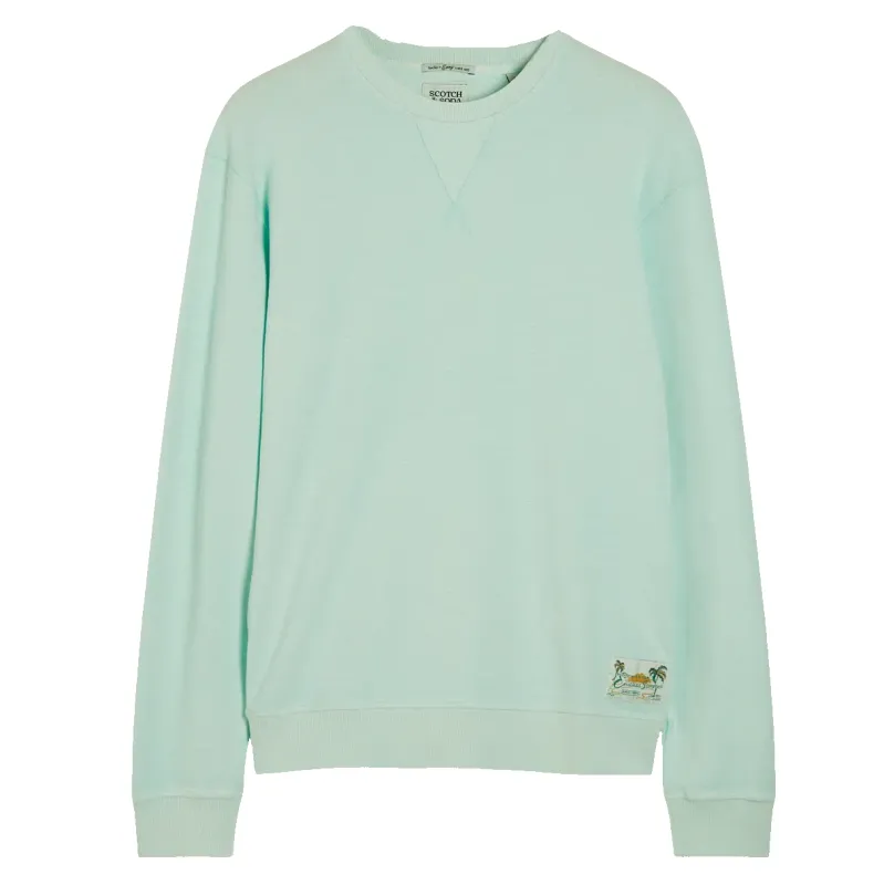 Scotch & Soda Garment Dye Structured Sweatshirt sold by Coes