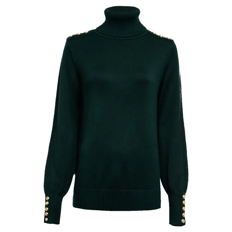 Holland Cooper Chamonix Roll Neck Knit sold by Coes