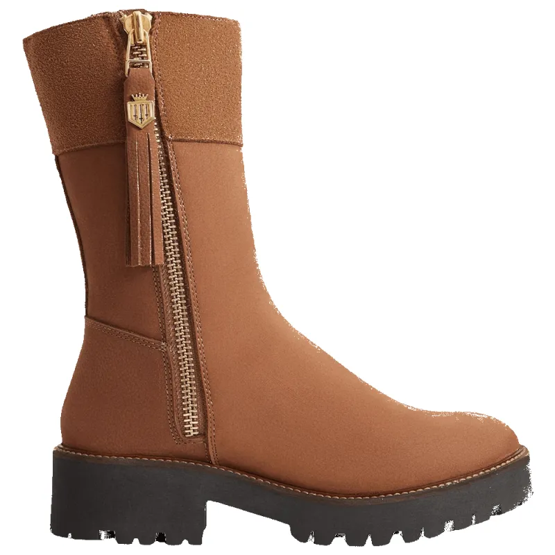 Fairfax & Favor Shearling Lined Paris Nubuck Boots sold by Coes