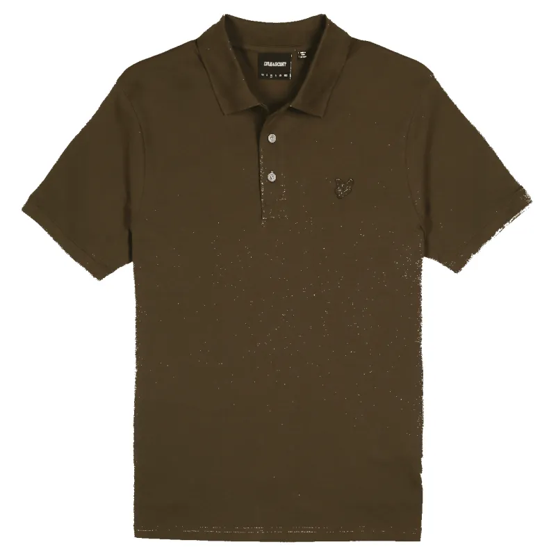 Lyle & Scott Tonal Eagle Polo Shirt sold by Coes