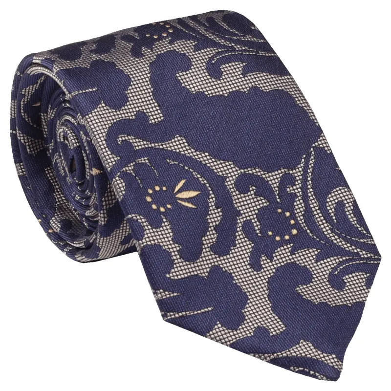 Coes Paisley Floral Tie sold by Coes