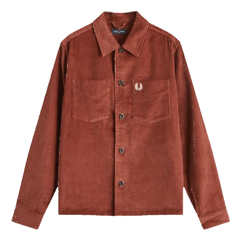 Fred Perry Corduroy Overshirt sold by Coes