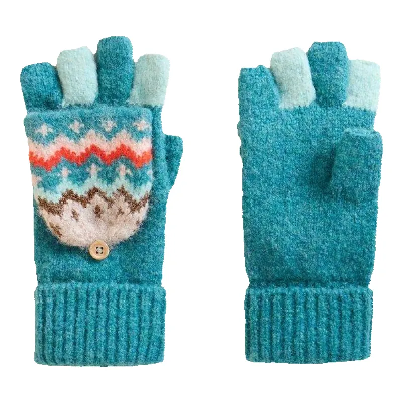 White Stuff Zig Zag Flip Mitt sold by Coes