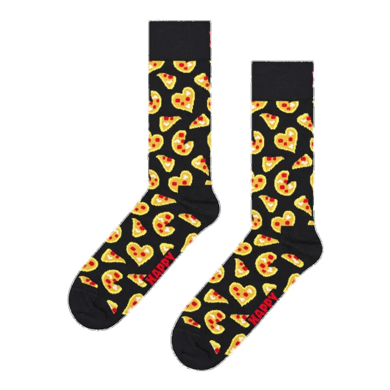 Happy Socks Pizza Love Sock sold by Coes