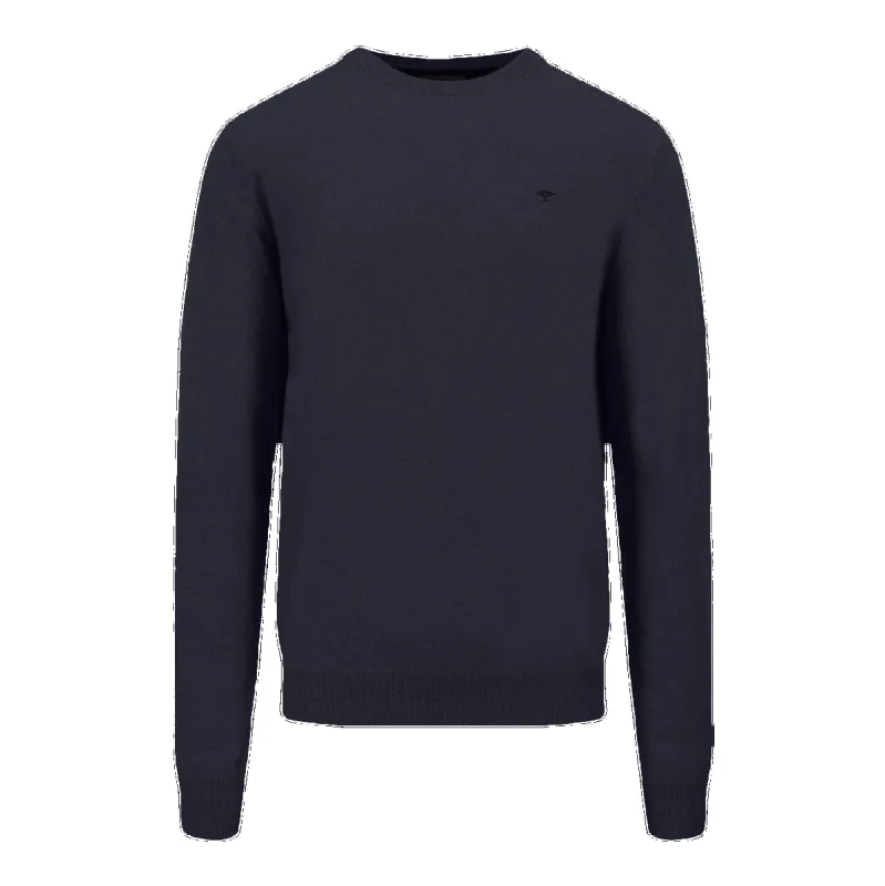 Fynch-Hatton Lambswool Crew Neck Jumper sold by Coes