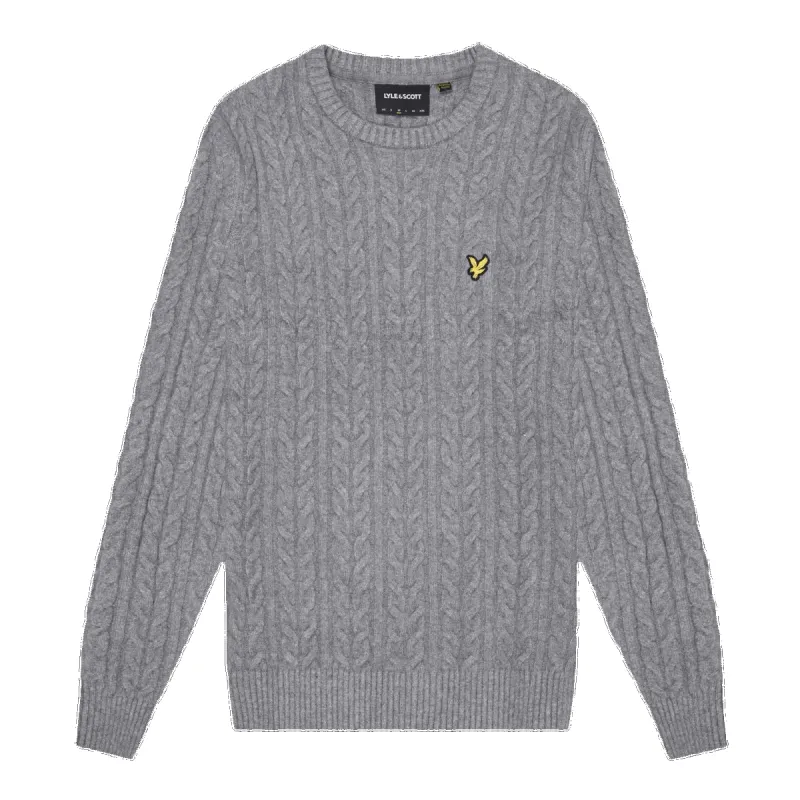 Lyle & Scott Cable Crew Neck Jumper sold by Coes