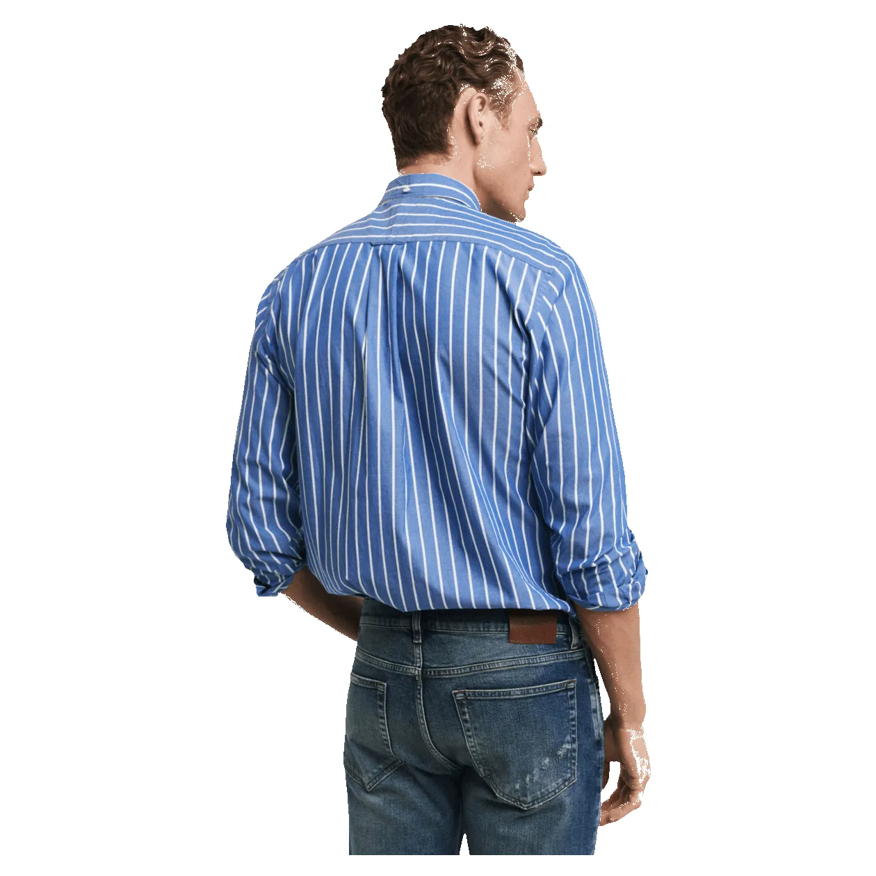 GANT Reg Poplin Stripe Shirt sold by Coes product image thumbnail 2