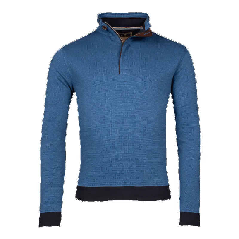 Baileys Cotton Jaquard Sweatshirt sold by Coes