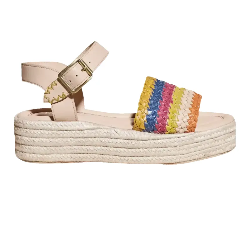 White Stuff Woven Espadrille Flatform Sandals sold by Coes