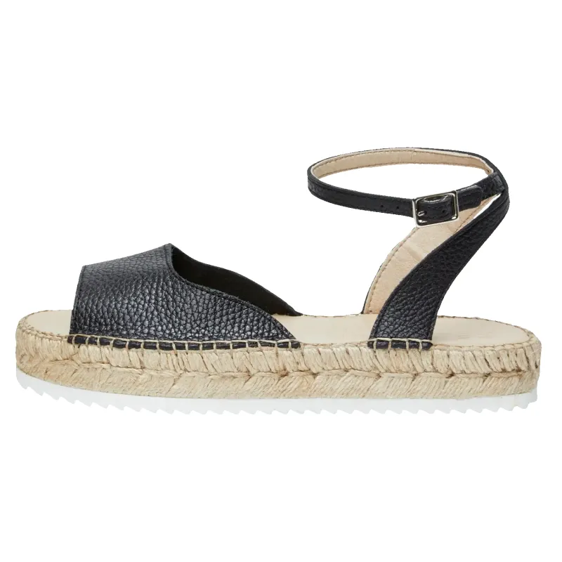 Selected Femme Eldina Leather Lined Espadrille Sandals sold by Coes