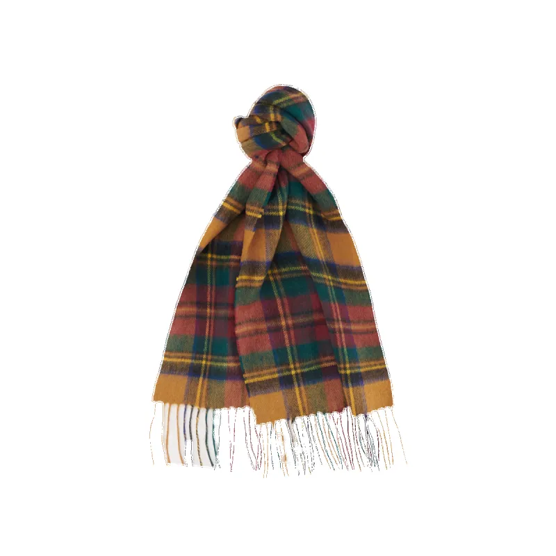 Barbour New Check Tartan Scarf sold by Coes