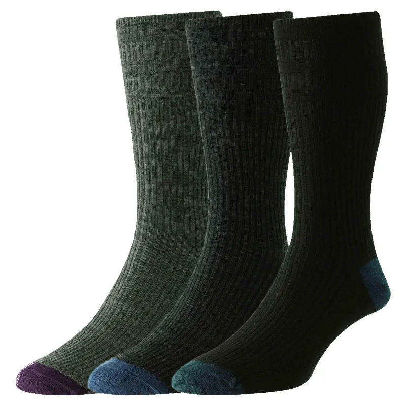 HJ Hall Socks 3 Pack made by Coes