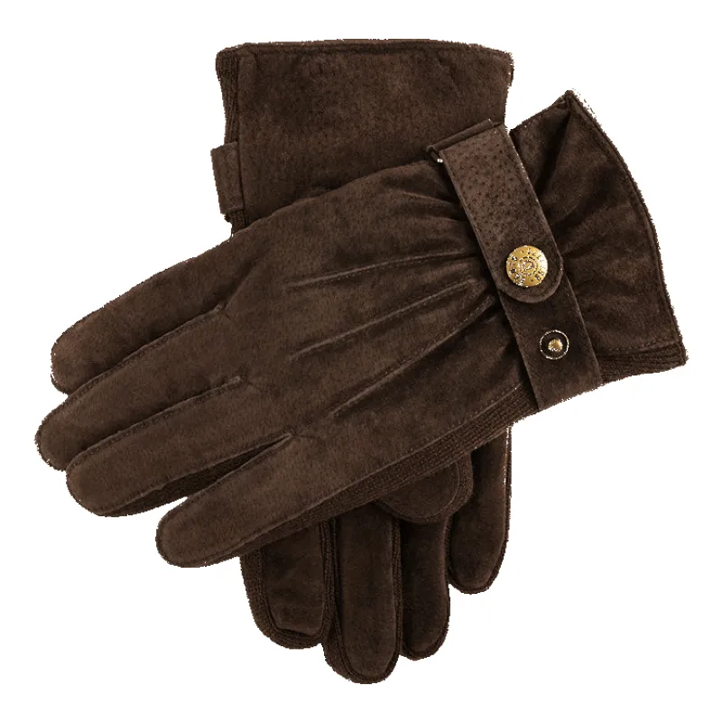Dents Chester Three-Point Fleece-Lined Suede Gloves sold by Coes