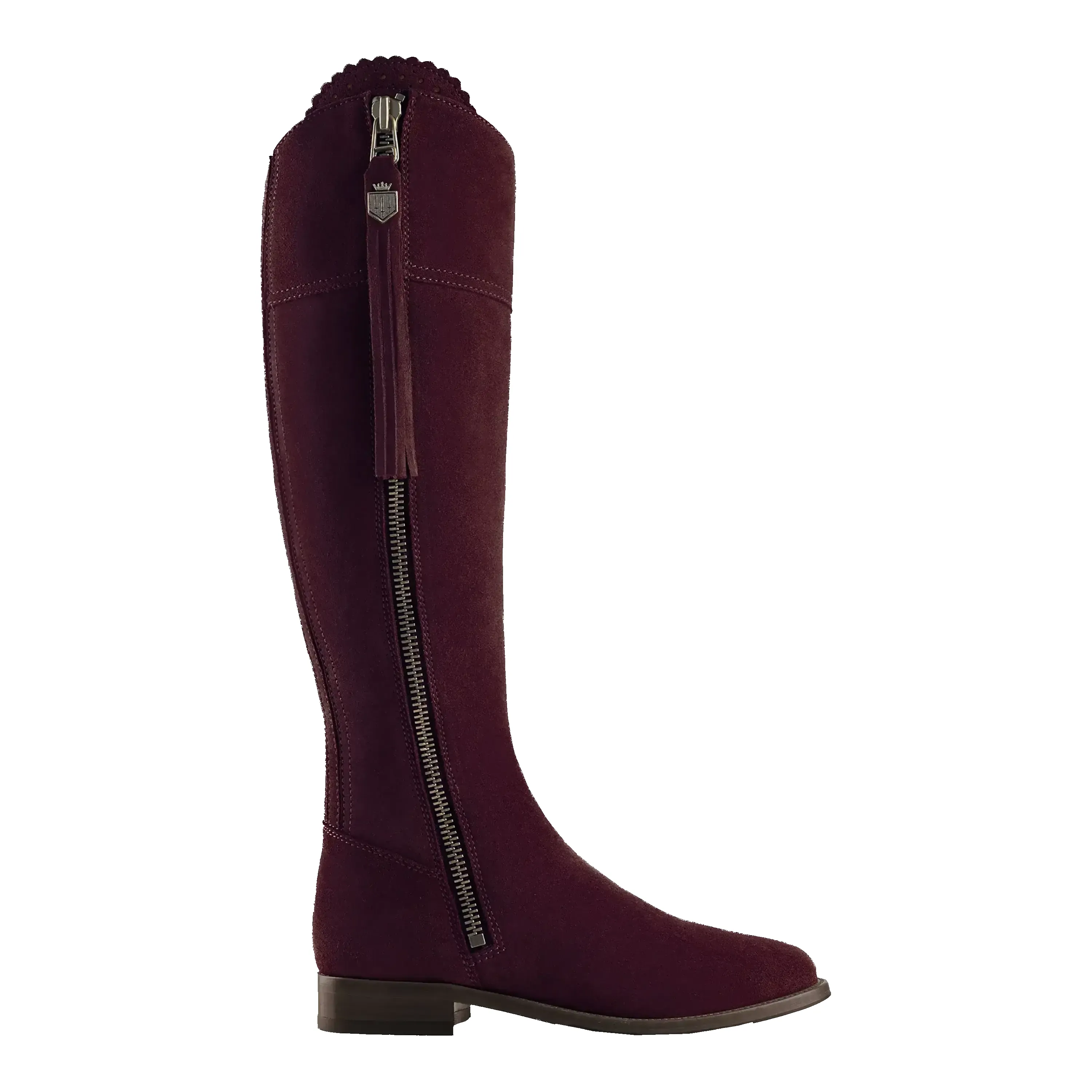 Fairfax & Favor Regina Suede Flat Boots sold by Coes product image thumbnail 5