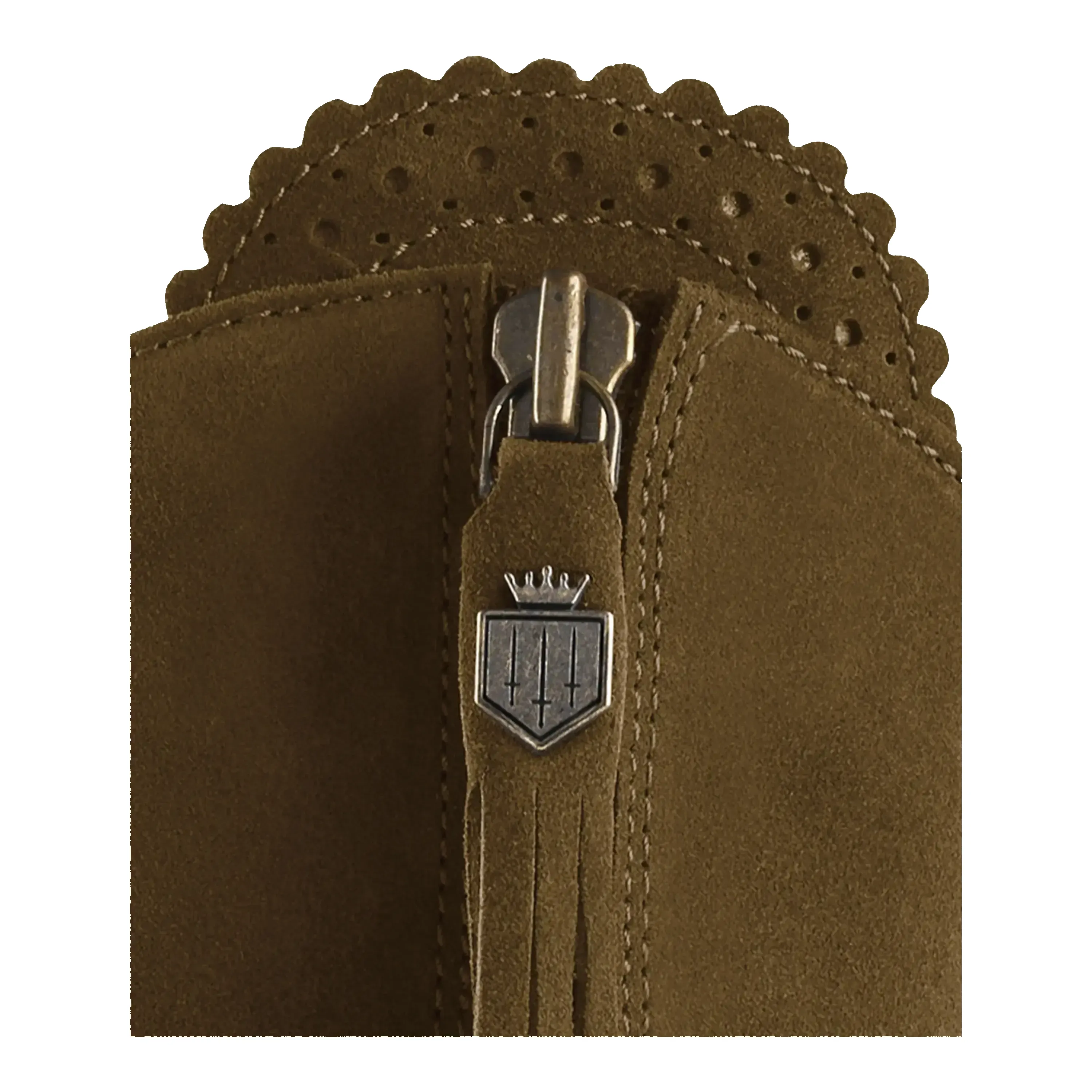 Fairfax & Favor Regina Suede Flat Boots sold by Coes product image thumbnail 2