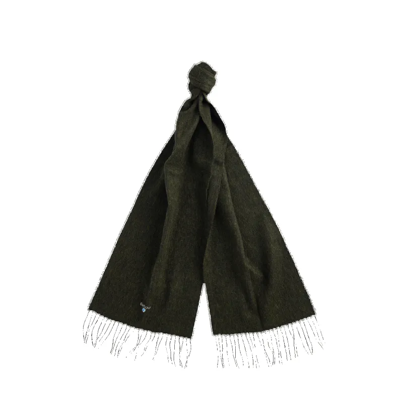 Barbour Plain Lambswool Scarf sold by Coes