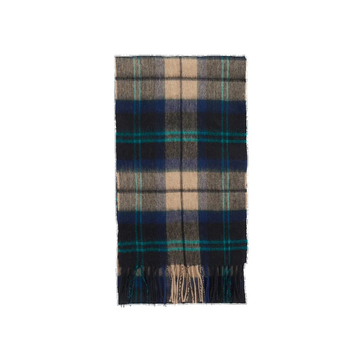 Barbour Wool Cashmere Tartan Scarf sold by Coes