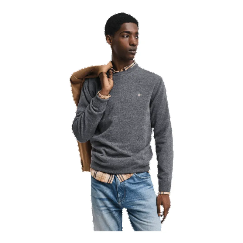 GANT Superfine Lambswool Crew Neck Sweater sold by Coes