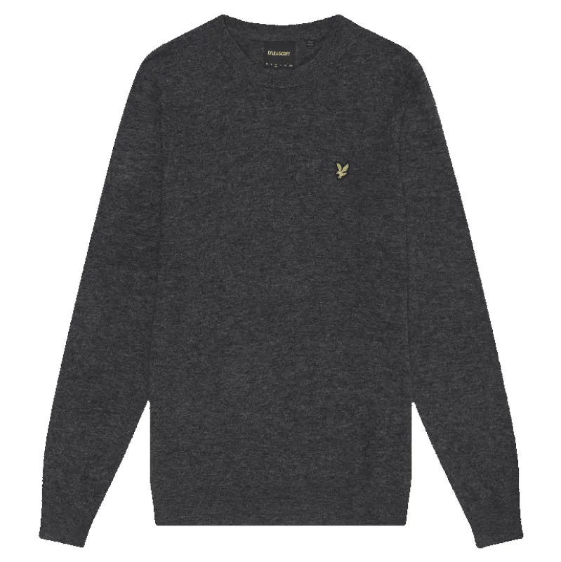 Lyle & Scott Lambswool Blend Crew Neck Jumper sold by Coes