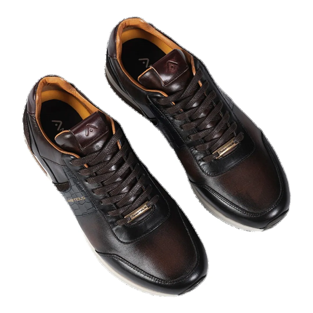 Ambitious Slow Leather Trainer sold by Coes product image thumbnail 3
