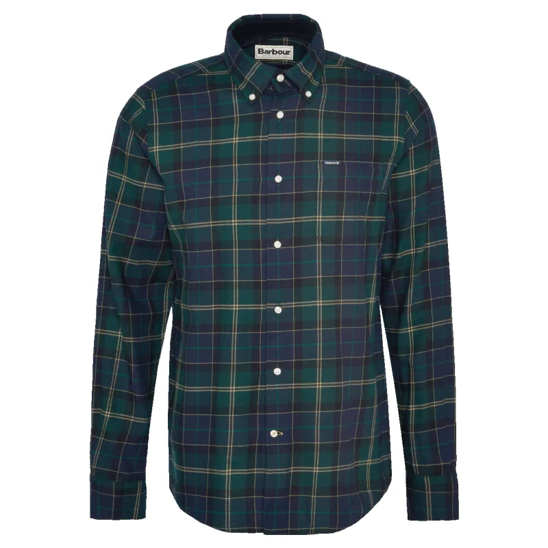Barbour Fortrose Tailored Long Sleeve Tartan Shirt sold by Coes