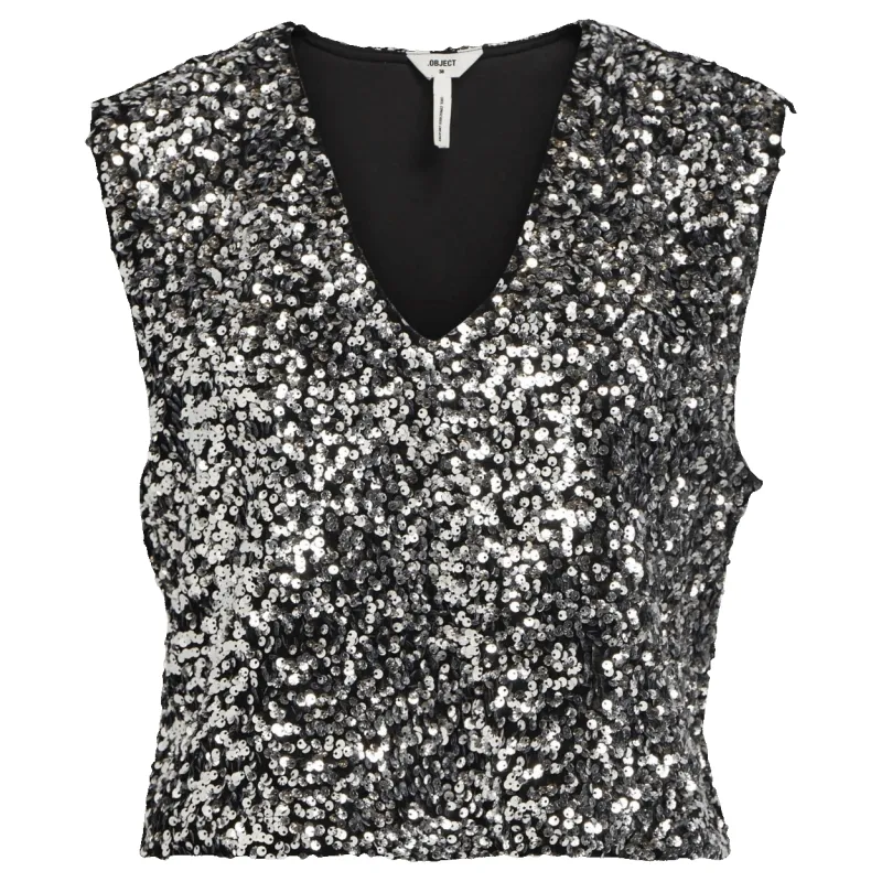 Object Kinne Sequin Top sold by Coes