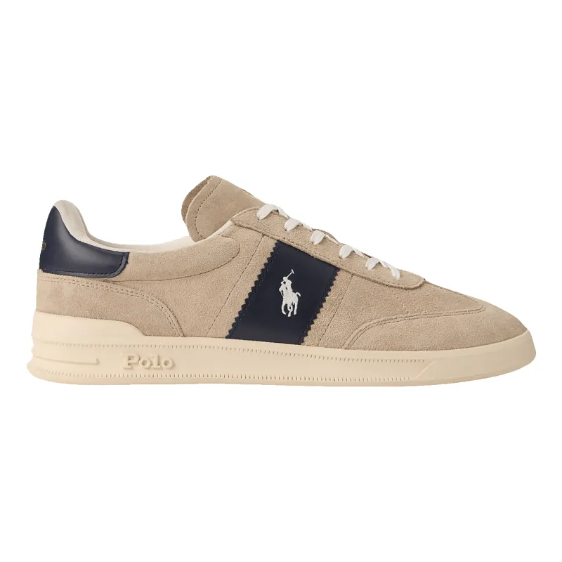 Polo Ralph Lauren Heritage Aera Low Top Lace Trainers sold by Coes
