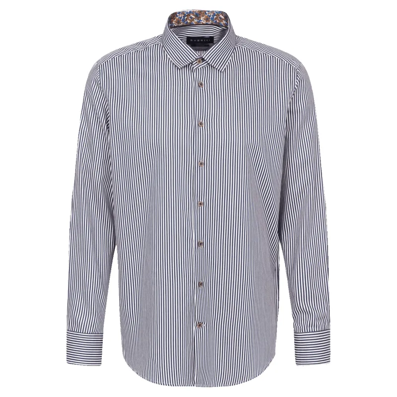Bugatti Long Sleeve Stripe Shirt sold by Coes