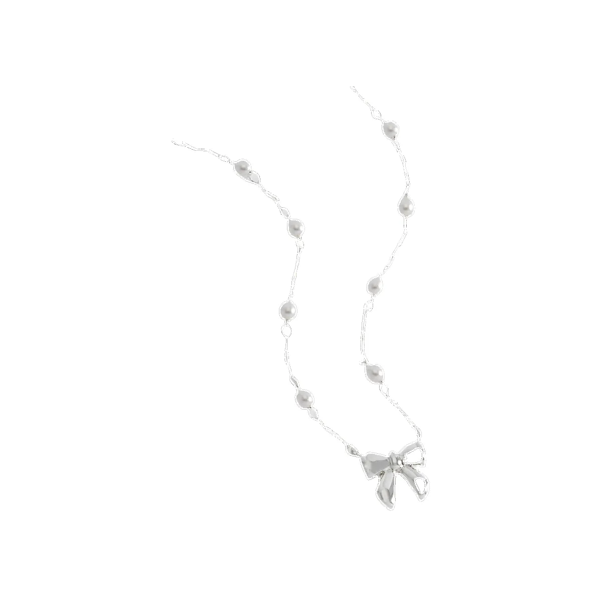 Estella Bartlett Pearl & Bow Chain Necklace sold by Coes product image thumbnail 3