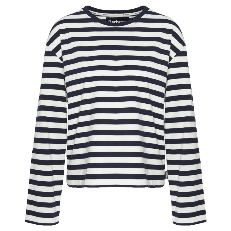 Barbour Bede Oversized Long Sleeved T-Shirt sold by Coes