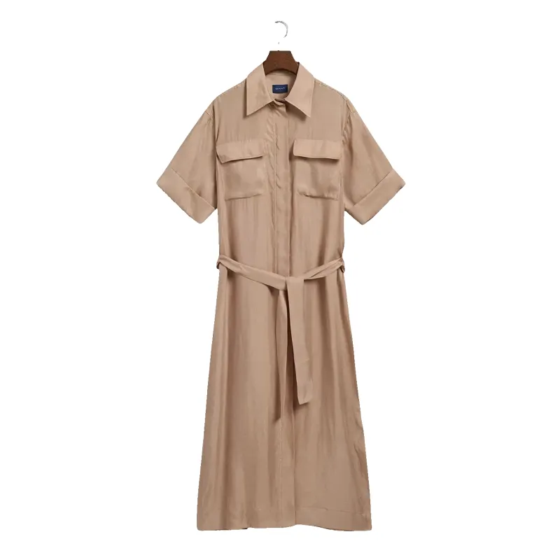 GANT Relaxed Fit Short Sleeve Flap Pocket Shirt Dress sold by Coes