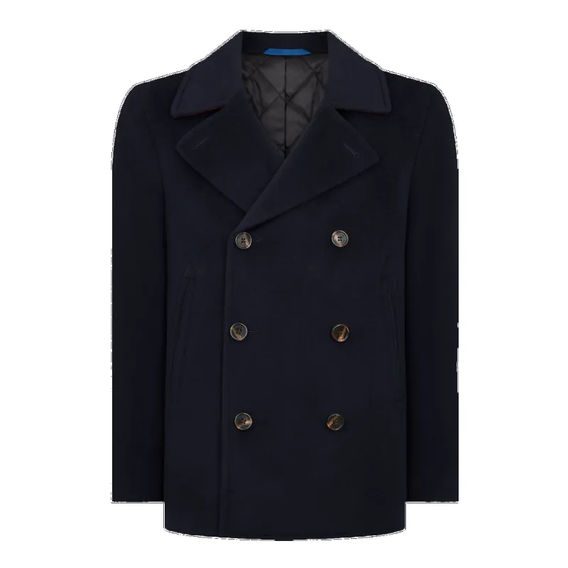 Remus Uomo Oliver Pea Coat sold by Coes