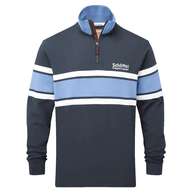 Schoffel Exmouth Heritage 1/4 Zip Sweatshirt sold by Coes