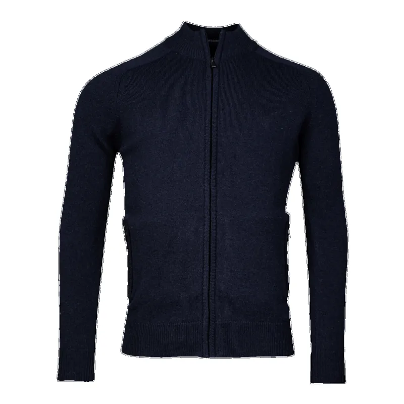 Baileys Lambswool Zip Through Knit sold by Coes
