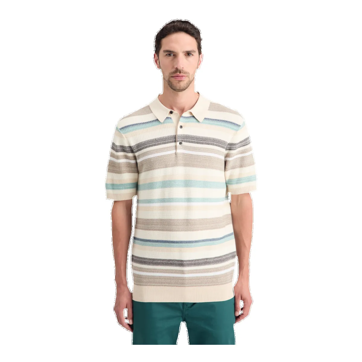 Scotch & Soda Structured Knitted Polo sold by Coes product image thumbnail 3