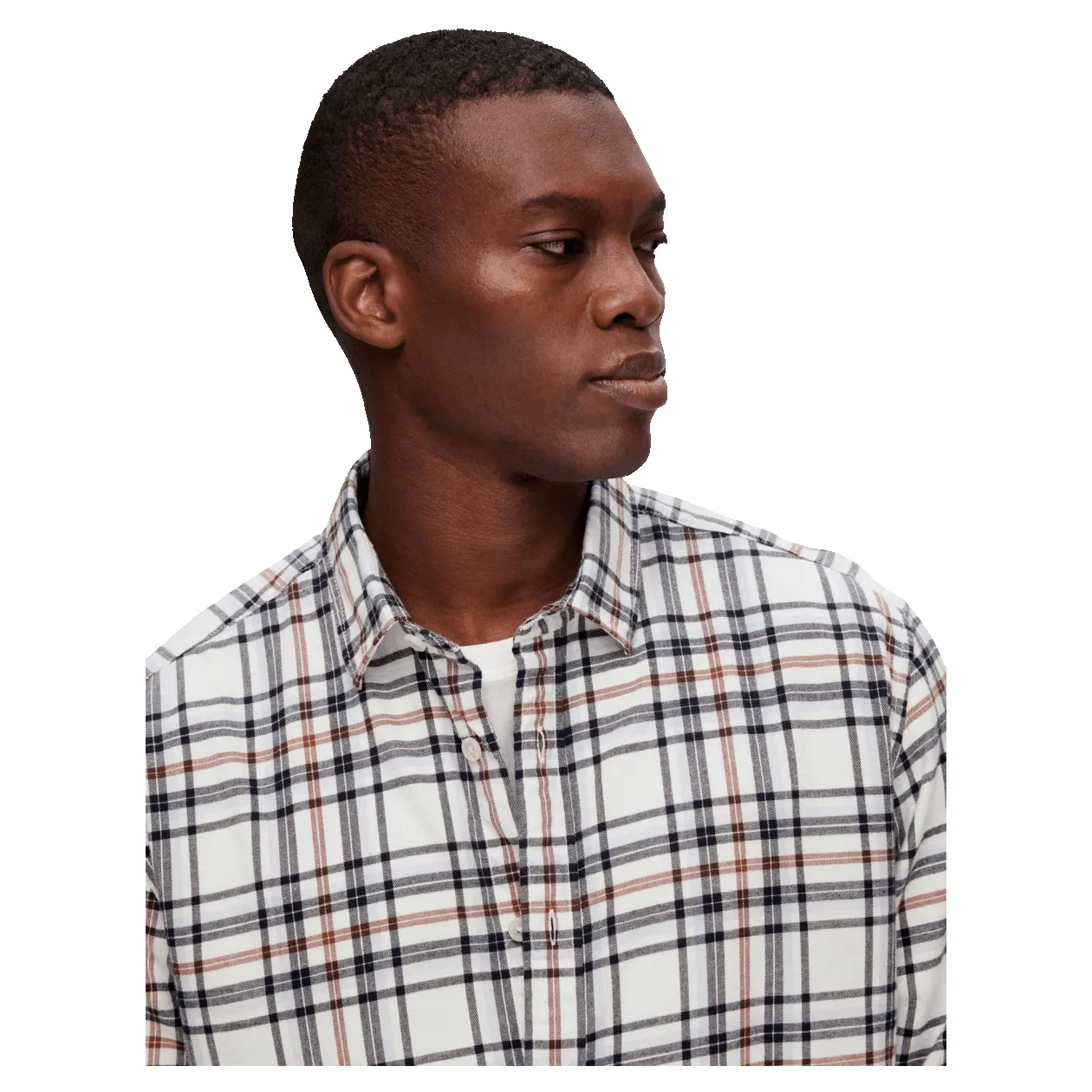 Selected Regowen Long Sleeve Flannel Shirt sold by Coes product image thumbnail 5