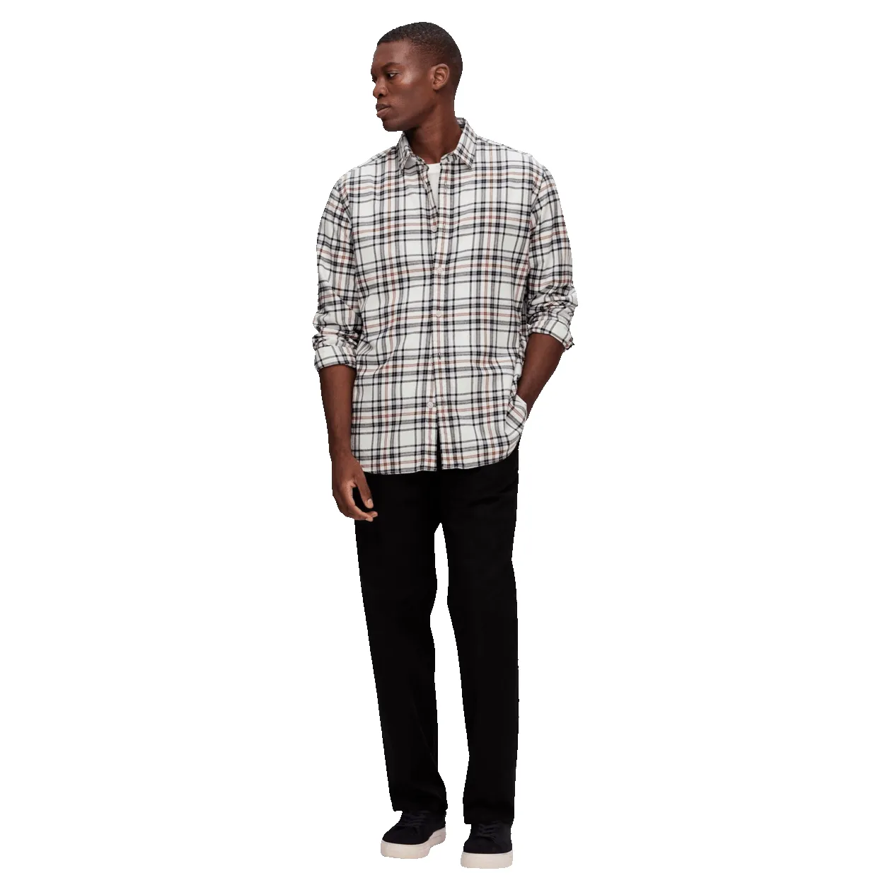 Selected Regowen Long Sleeve Flannel Shirt sold by Coes product image thumbnail 2