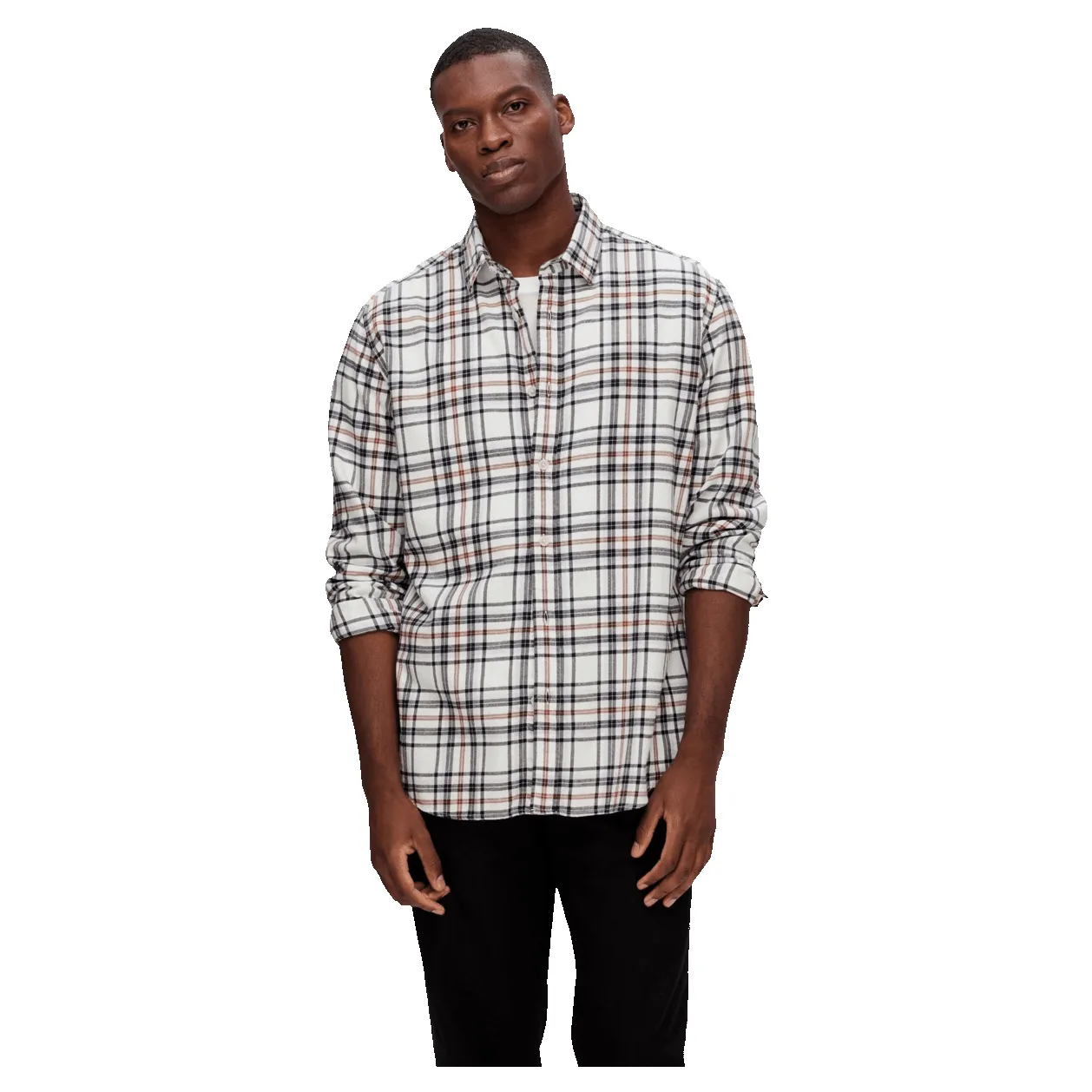 Selected Regowen Long Sleeve Flannel Shirt sold by Coes product image thumbnail 4