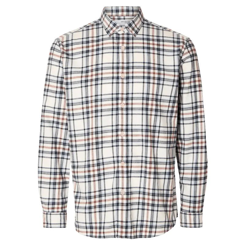 Selected Regowen Long Sleeve Flannel Shirt sold by Coes