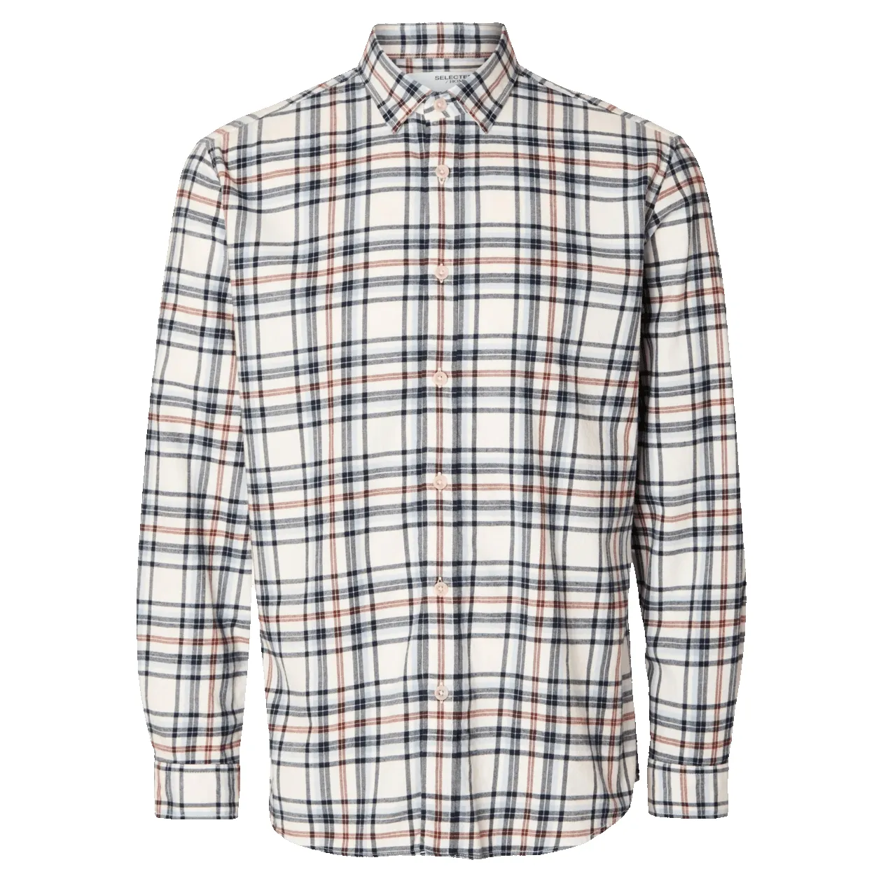 Selected Regowen Long Sleeve Flannel Shirt sold by Coes