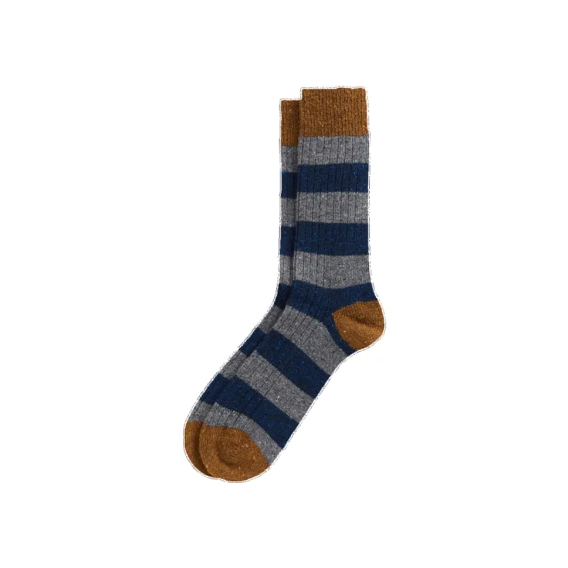 Barbour Houghton Stripe Socks sold by Coes