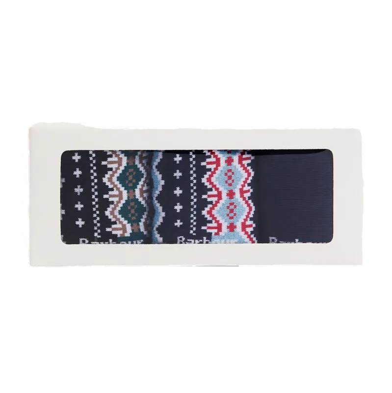 Barbour Fair Isle Sock Gift Box sold by Coes
