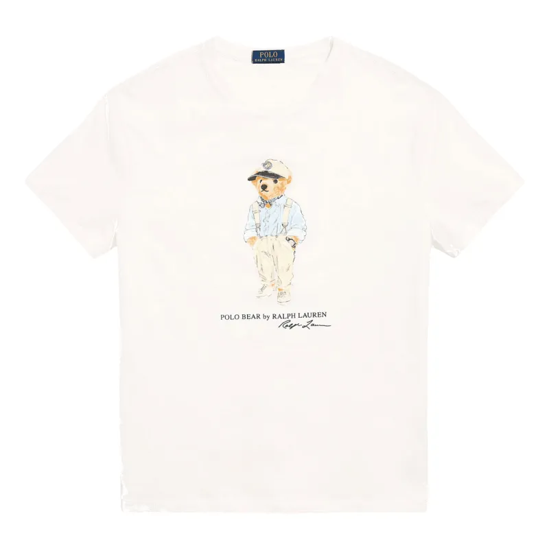 Polo Ralph Lauren Short Sleeve T-Shirt with Polo Bear sold by Coes