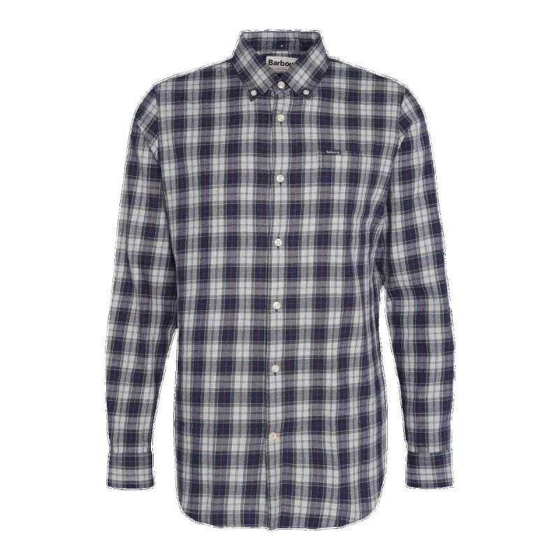 Barbour Lanark Tartan Tailored Fit Long Sleeve Shirt sold by Coes