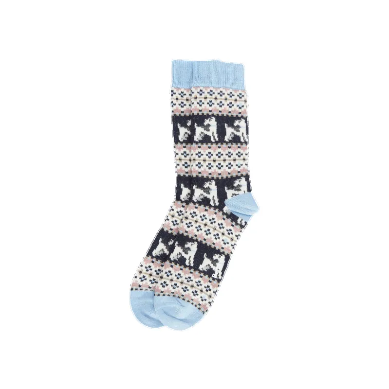 Barbour Terrier Fair Isle Socks sold by Coes