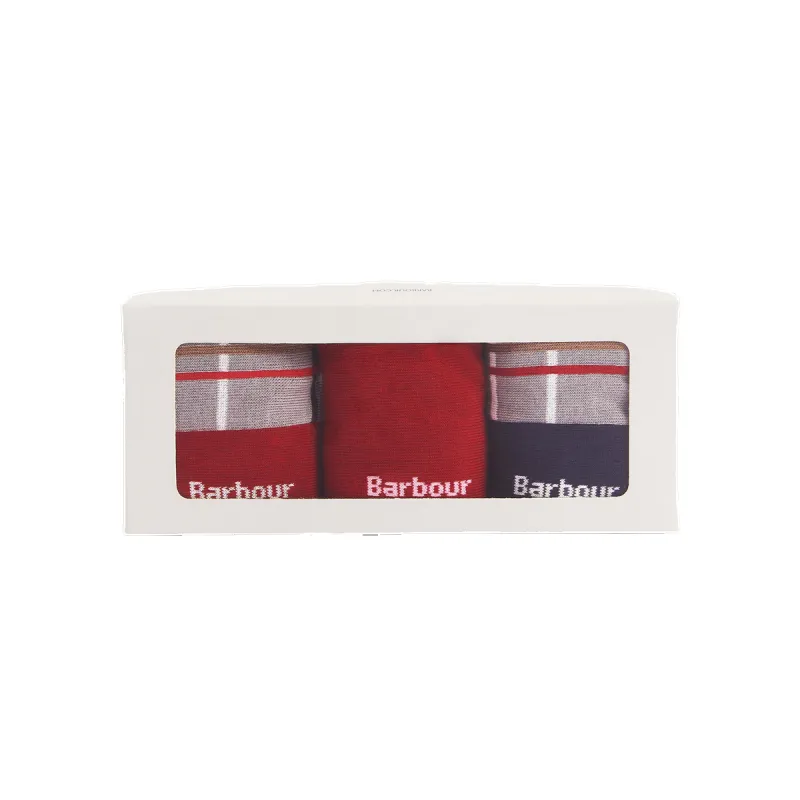 Barbour Tartan Socks Gift Box sold by Coes