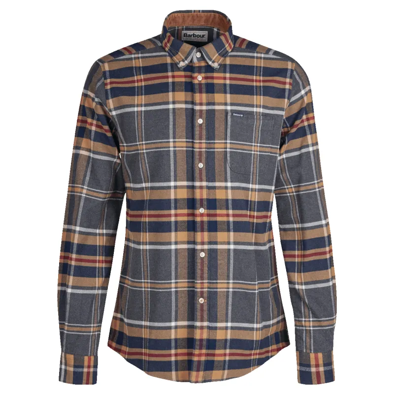 Barbour Ronan Tailored Fit Long Sleeve Check Shirt sold by Coes