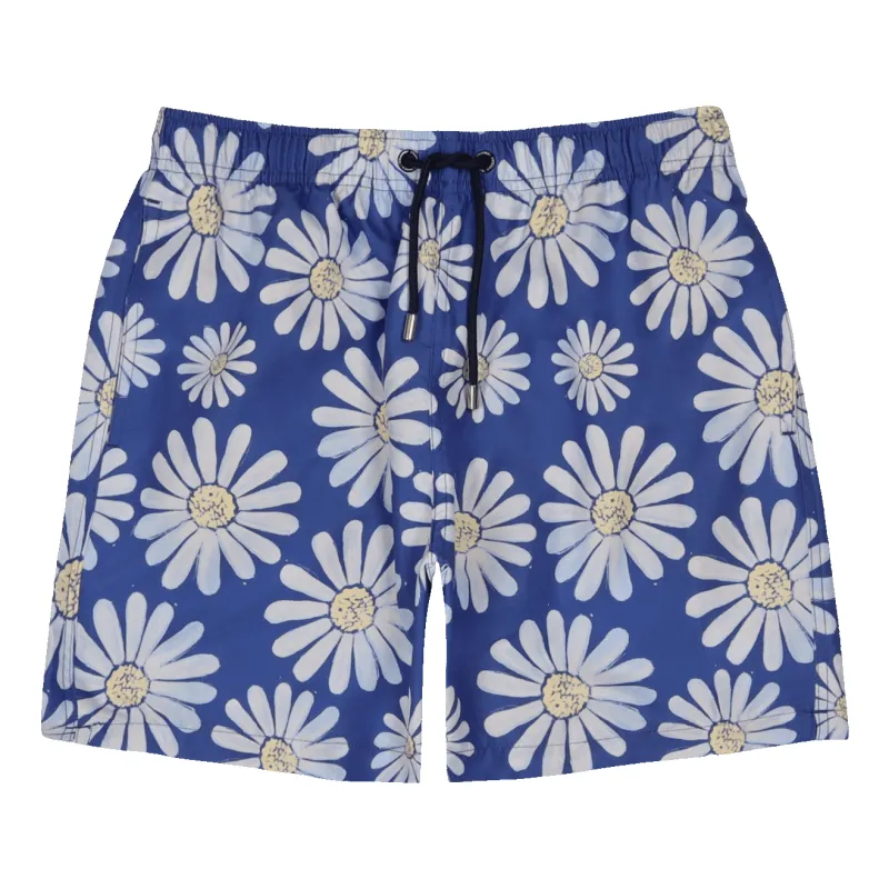 Franks Daisy Print Swim Shorts sold by Coes